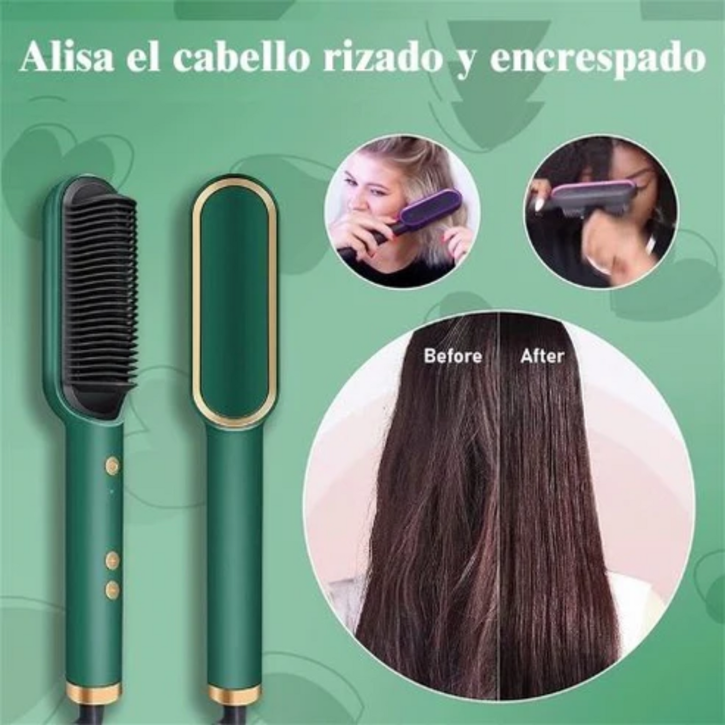 Depiladora Facial + Cepillo Alisador ¡Oferta Especial!