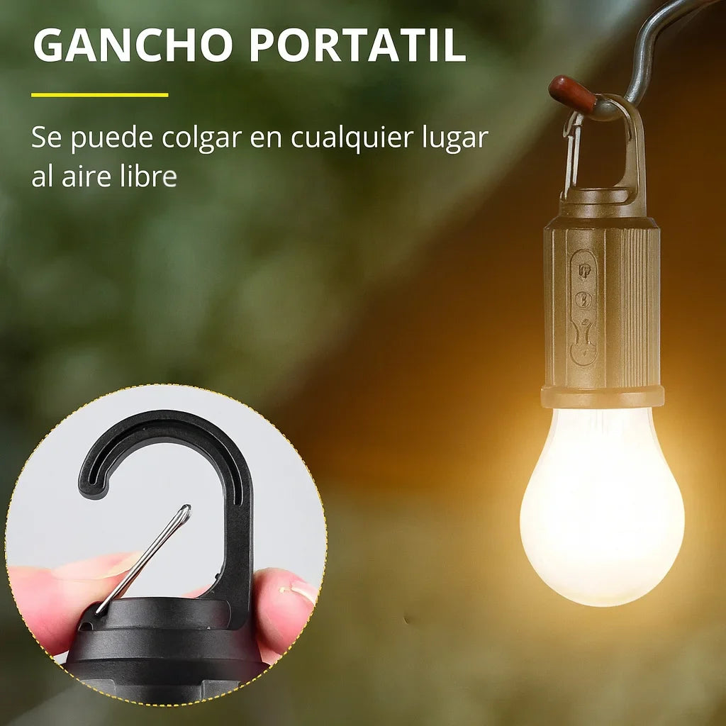 Ampolleta Solar De Camping x2 precio CYBER