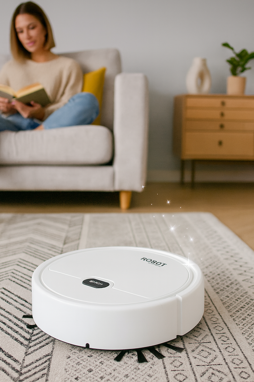 CleanBot™ Aspiradora Robot Inteligente