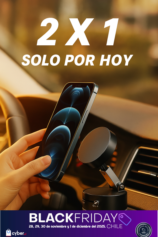2 x 1 Soporte Universal Magnético con rotación completa